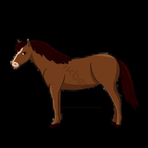 Makukulay Na Kabayo Clipart Imahe ng PNG PSD.